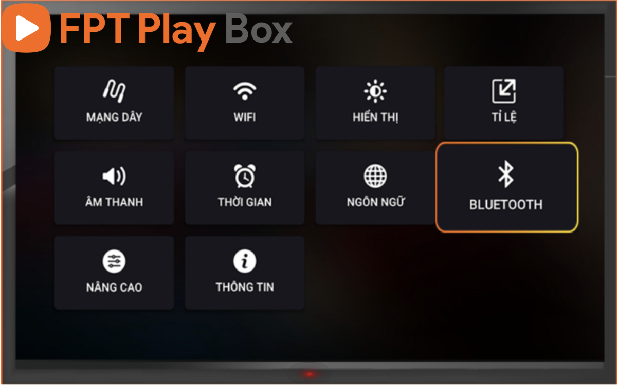 điều khiển fpt play box qua bluetooth