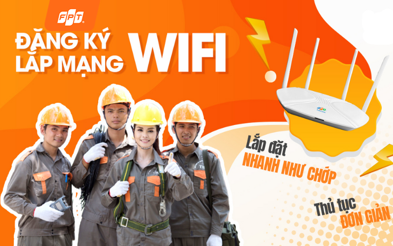 thủ tục lắp mạng fpt
