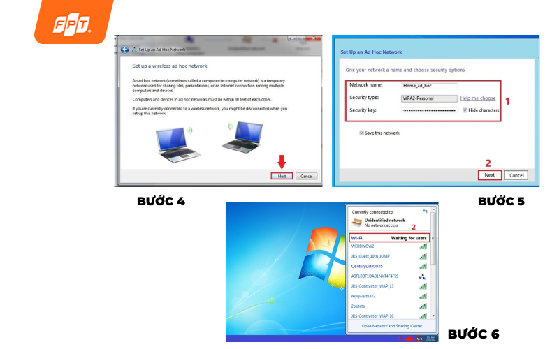 phát wifi từ máy tính