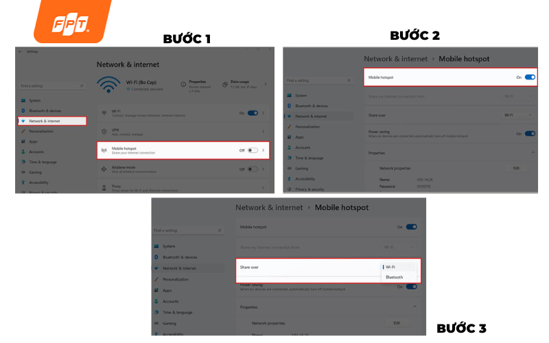 phát wifi trên máy tính