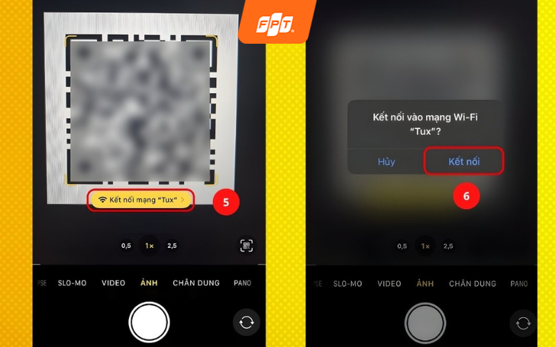 quét mã qr wifi nhanh chóng