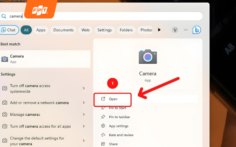 quét QR wifi trên laptop