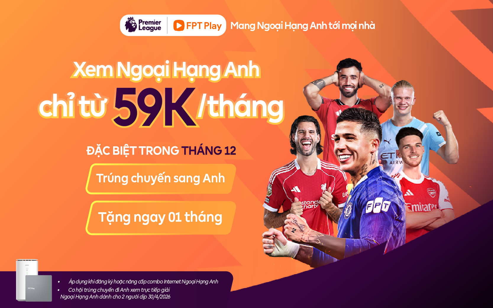 xem ngoại hạng anh trên fpt play