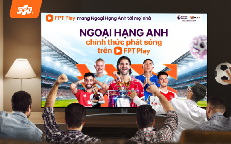 ngoại hạng anh phát sóng trên fpt play