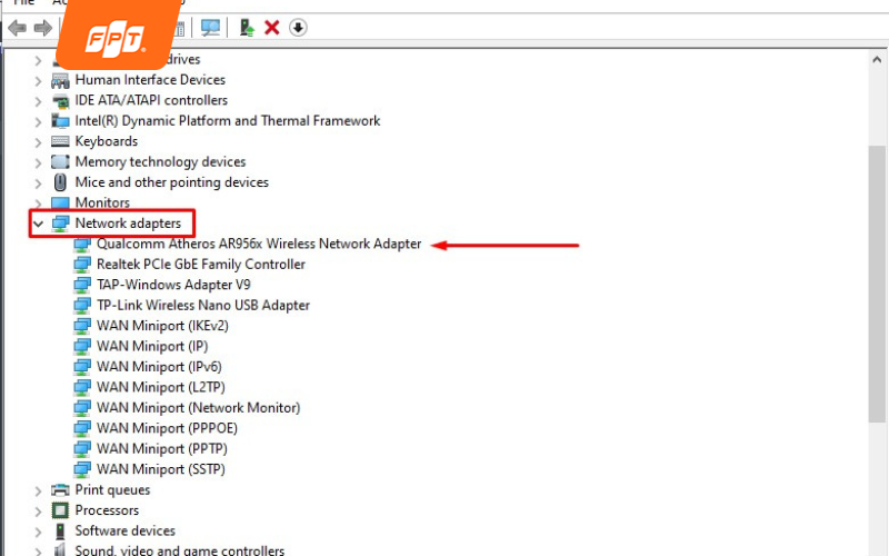laptop không hiện wifi phải làm sao