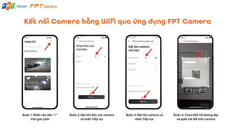 Cách kết nối camera với Wi-Fi thành công ngay lần đầu