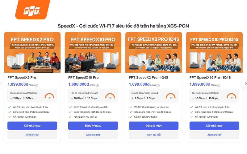 Lắp Wi-Fi giá bao nhiêu? Bảng giá FPT Wi-Fi mới nhất 2026