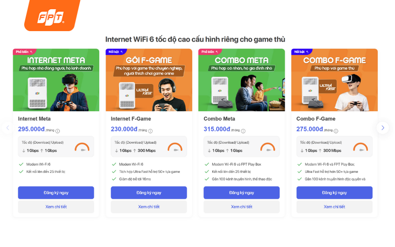 Lắp Wi-Fi giá bao nhiêu? Bảng giá FPT Wi-Fi mới nhất 2026