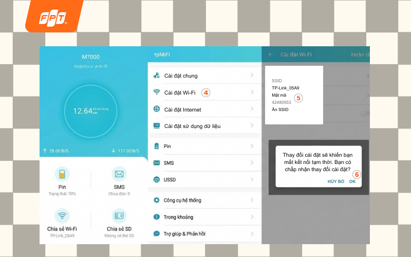 Cách đổi mật khẩu Wi-Fi TP-Link bằng điện thoại đơn giản nhất