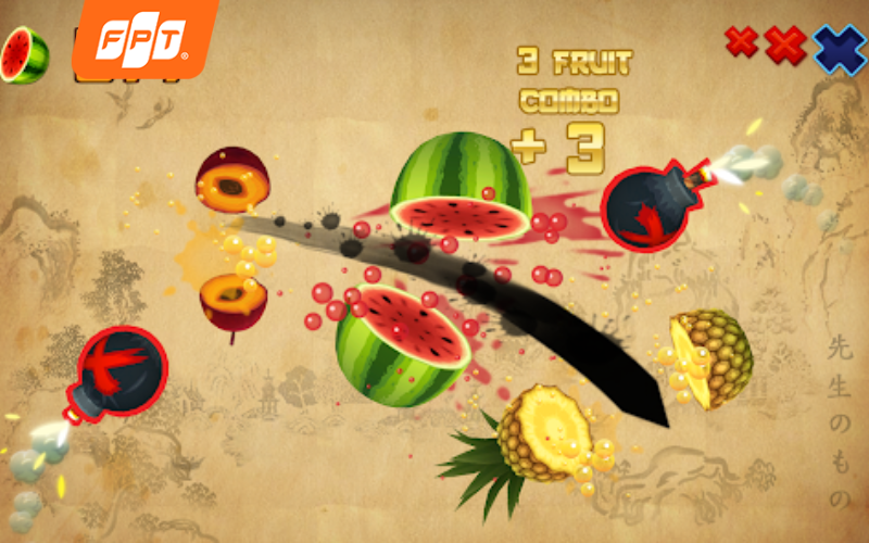 game không cần wifi fruit ninja