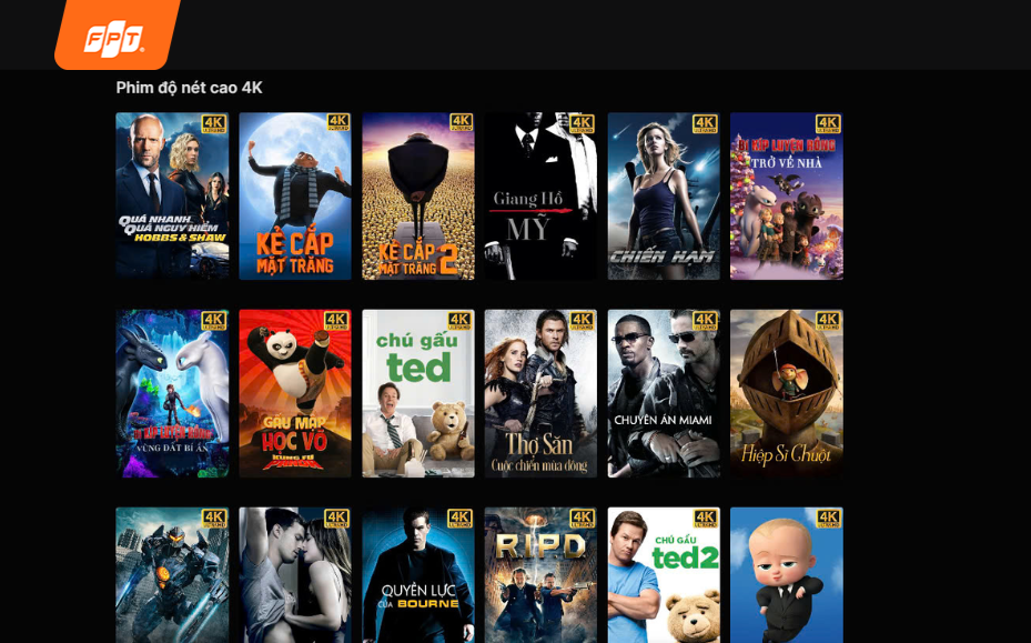 kho phim truyện xem cùng ông bà trên fpt play