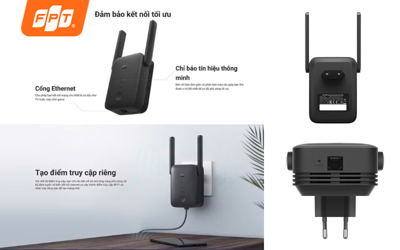 thiết bị kích sóng mi wifi range extender AC1200