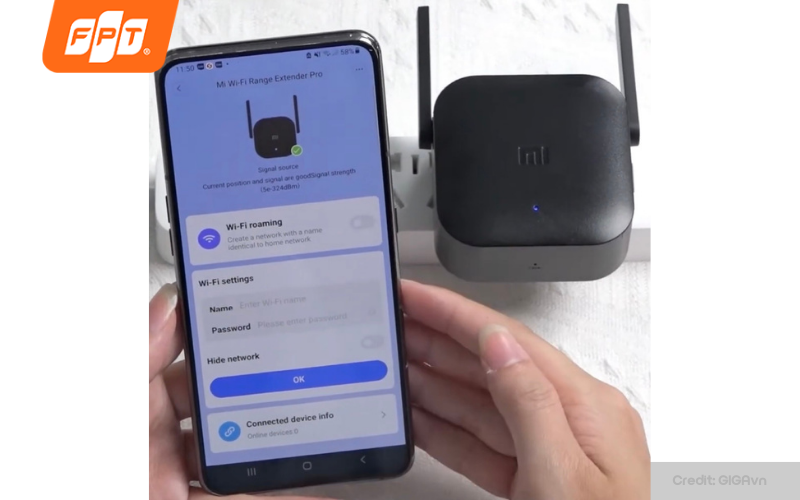 review thiết bị kích sóng xiaomi