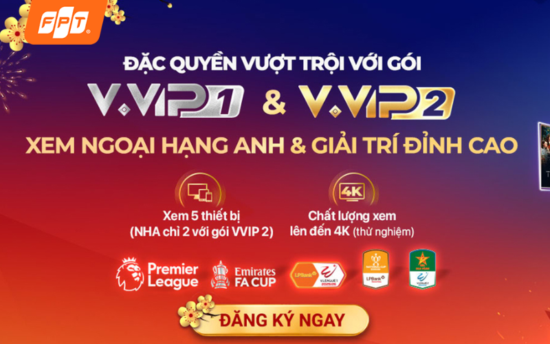xem ngoại hạng anh giá rẻ trên fpt play