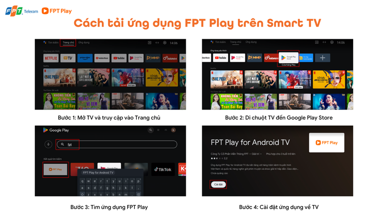 cách đăng nhập tài khoản trên fpt play