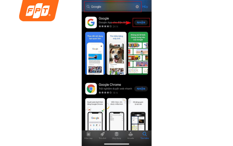 cách tìm kiếm bằng hình ảnh trên iphone