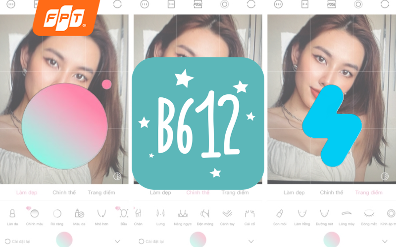 ứng dụng chỉnh ảnh đẹp b612