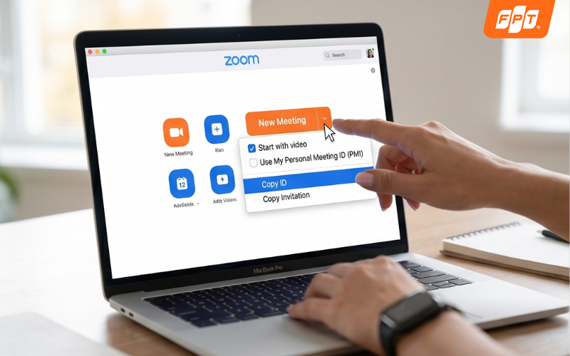 cách tạo phòng họp trên zoom