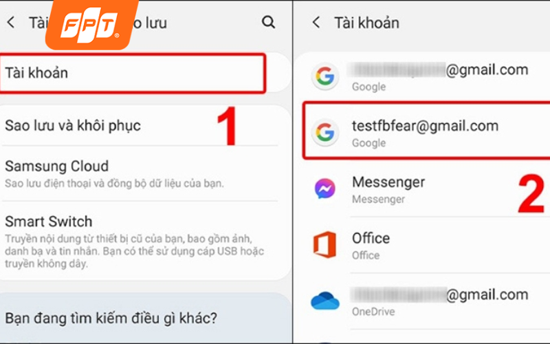 cách đăng xuất tài khoản google trên điện thoại