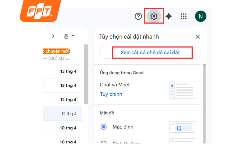 cách đổi tên gmail trên máy tính