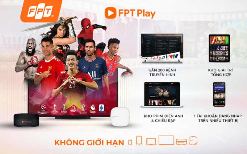 cập nhật bảng giá cước truyền hình fpt play mới nhất
