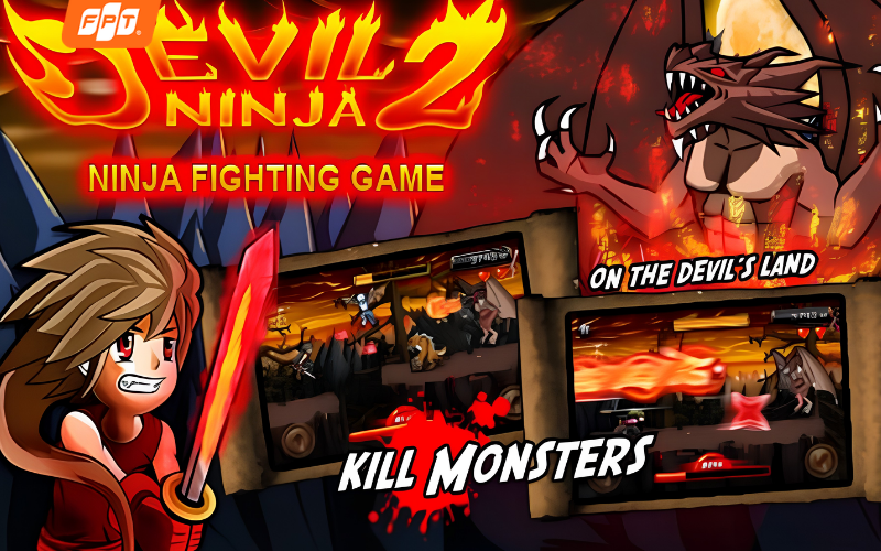 game ít dung lượng hay devil ninja