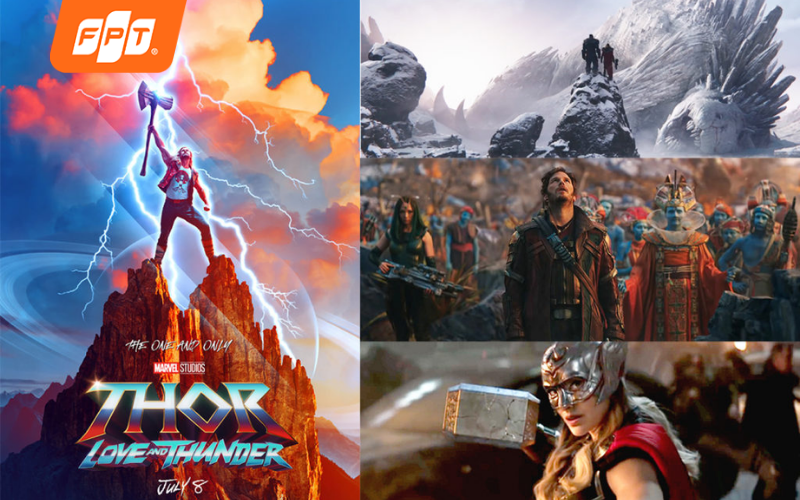 phim hành động mỹ - Thor: Tình Yêu và Sấm Sét