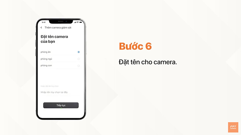bước 6 kết nối camera với điện thoại