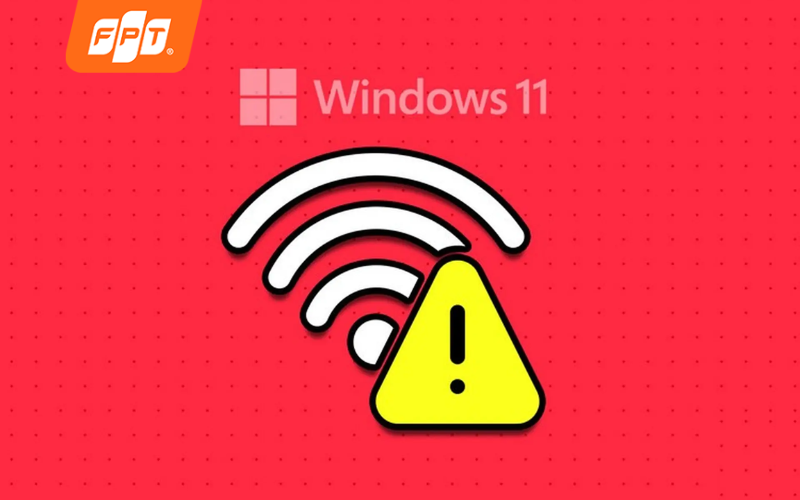 dấu hiệu lỗi mạng win 11