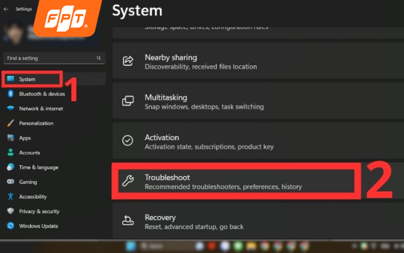 bước 2 Kích hoạt công cụ Network Adapter Troubleshooter