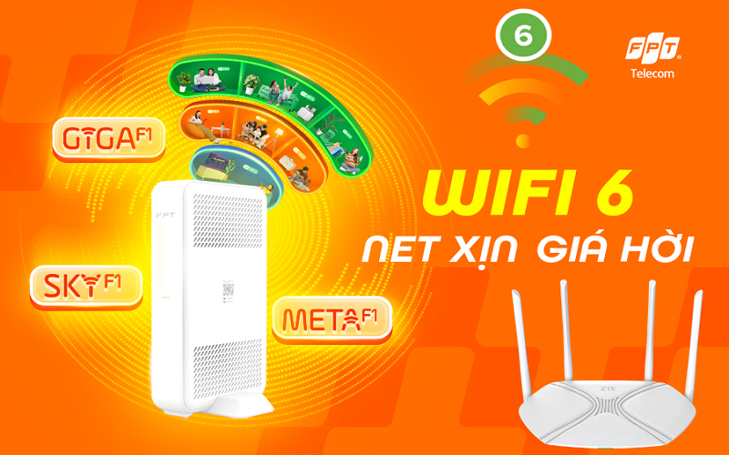 dùng wifi 6 fpt cho hệ điều hành androis