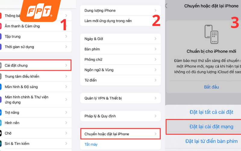 Khôi phục cài đặt mạng khi wifi không có internet