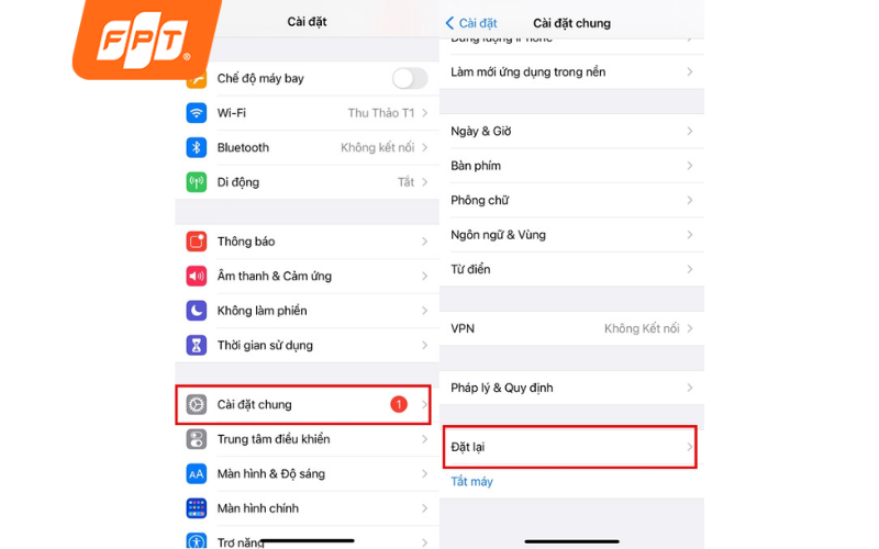 khôi phục cài đặt mạng khi wifi bị lỗi chấm than