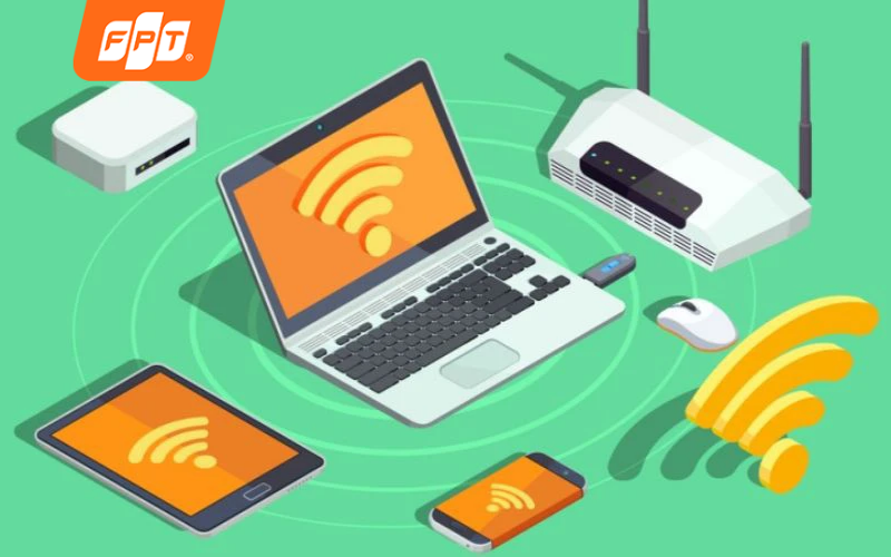 mạng wifi bị chấm than trên điện thoại