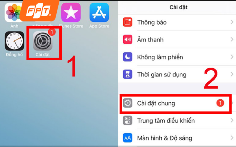 Đặt lại cài đặt mạng trên thiết bị