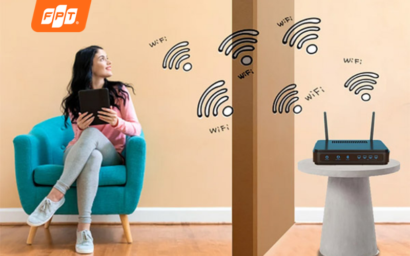 cách giúp iphone bắt sóng mạnh hơn - Hạn chế những vật cản trở sóng wifi