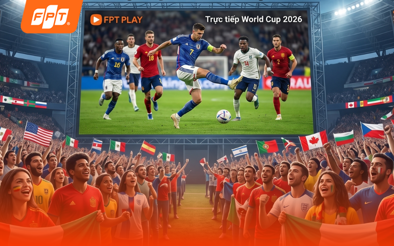 xem world cup 2026 trên fpt play