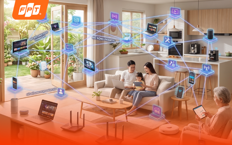 Ứng dụng sóng vô tuyến trong wifi và Internet