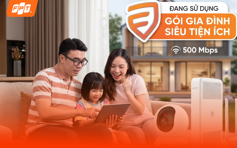gói internet fpt cho gia đình