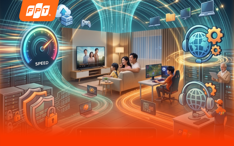 Tốc độ mạng và băng thông sử dụng - tiêu chí chọn mạng