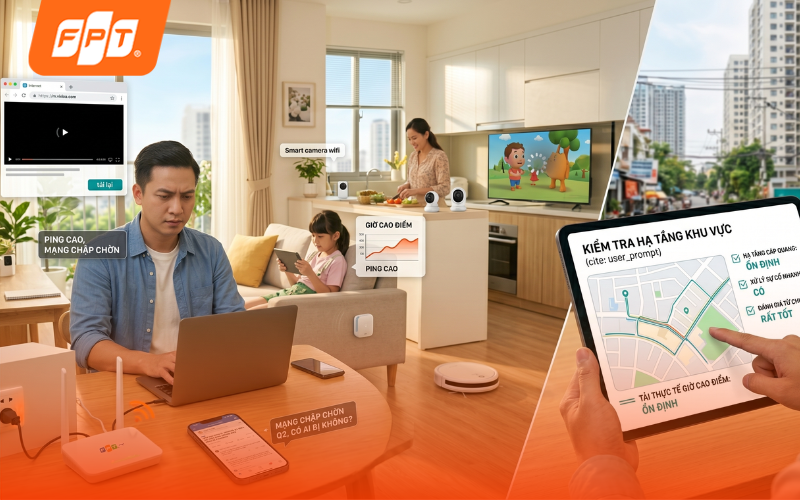 Độ ổn định và hạ tầng mạng khu vực - tiêu chí chọn mạng