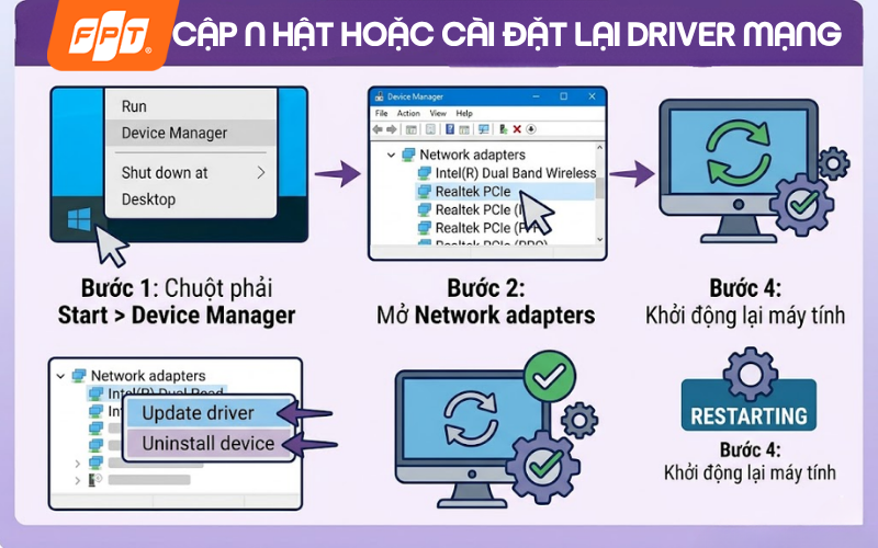 Cách khắc phục tình trạng máy tính vào mạng chậm