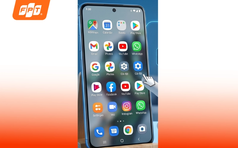 Cài đặt tốc độ hiển thị mạng