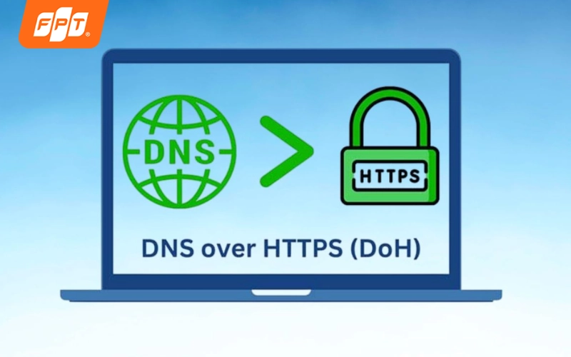DNS over HTTPS giúp mã hóa truy vấn DNS, tăng cường bảo mật và hạn chế nguy cơ bị theo dõi trên mạng.