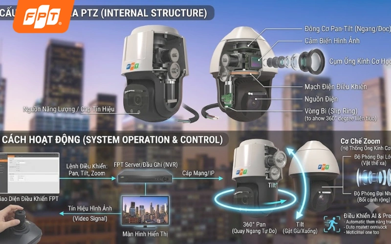 ptz camera là gì​