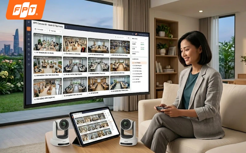 cách xem nhiều camera cùng lúc