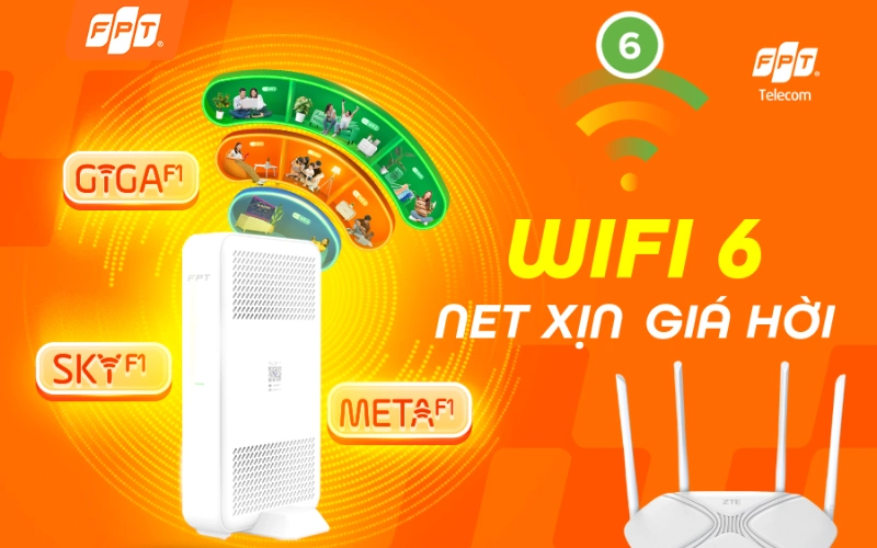 FPT Telecom cung cấp đa dạng gói Internet cho gia đình