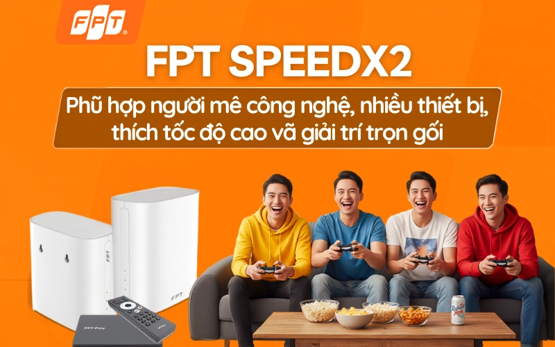 FPT SpeedX2 sử dụng hạ tầng XGS-PON và WiFi 7