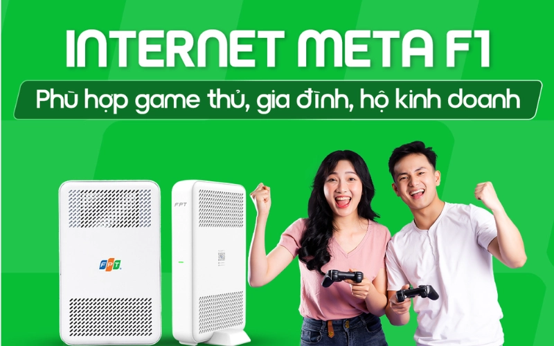 Gói Meta F1 cho gia đình đông người và game thủ