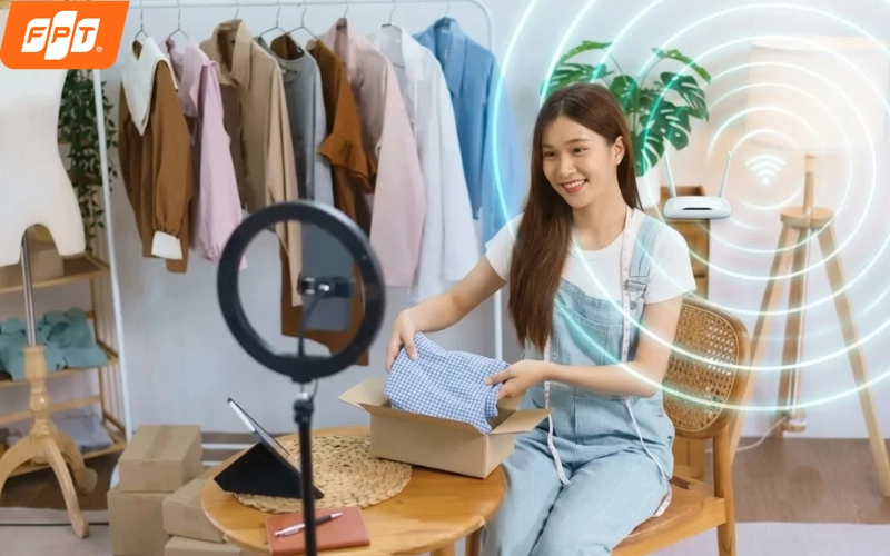 Tốc độ upload 1Gbps cho livestream bán hàng